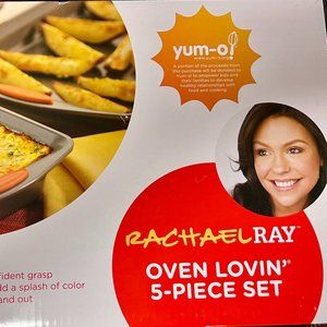 Rachael Ray Nonstick oven lovin’ 5 pc bakeware set  (New in Box)